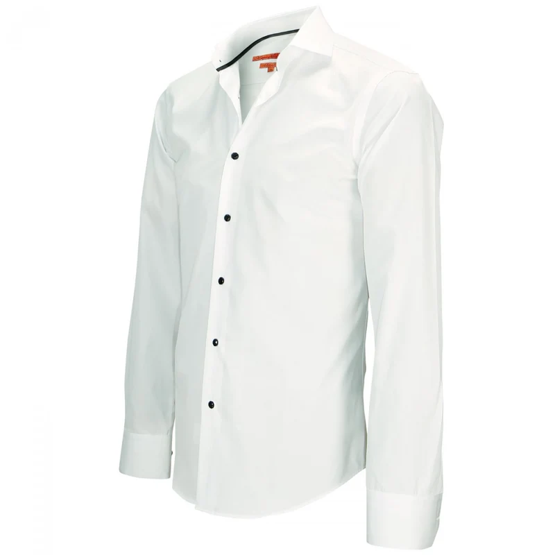 Chemise homme col Italien coupe cintrée HARRY Andrew Mac Allister