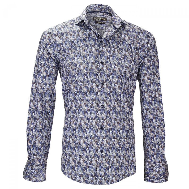 Chemise homme imprimée coupe cintrée LECCE Emporio balzani