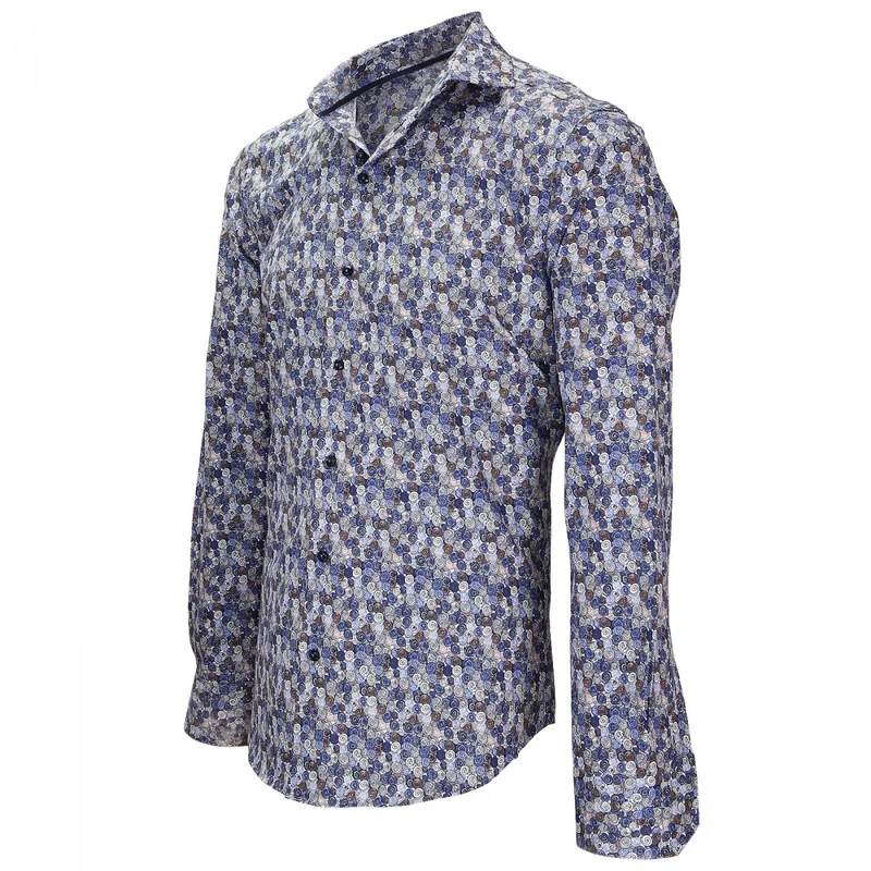 Chemise homme imprimée coupe cintrée LECCE Emporio balzani
