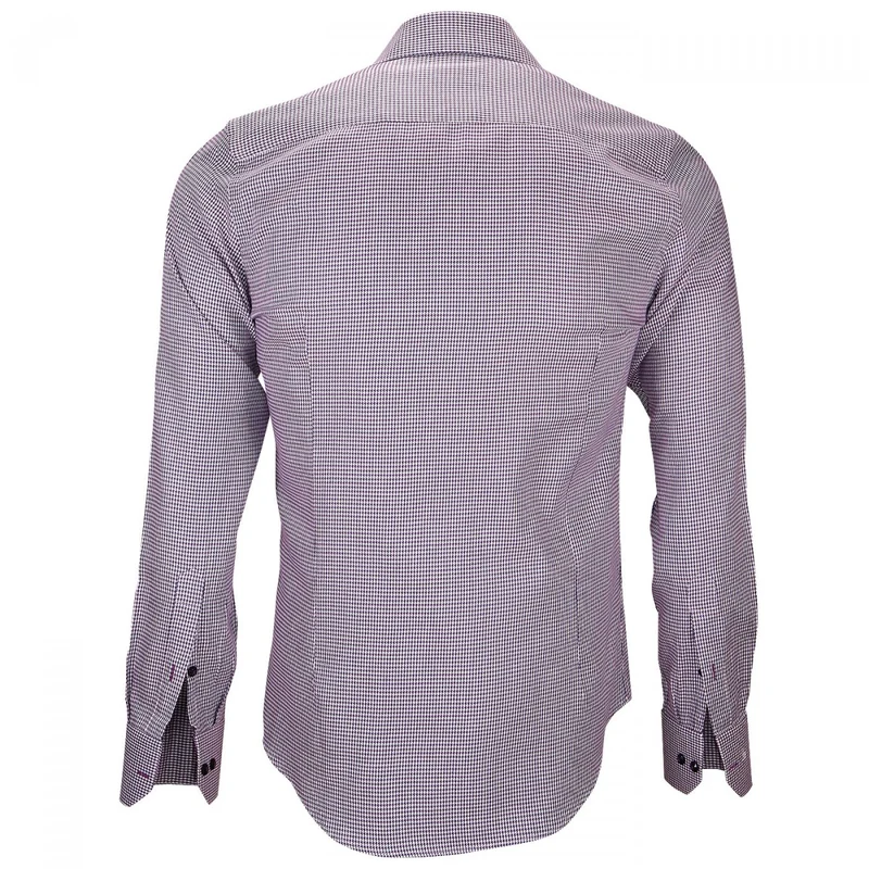 Chemise homme tissu jacquard coupe cintrée FIORI2 Emporio balzani