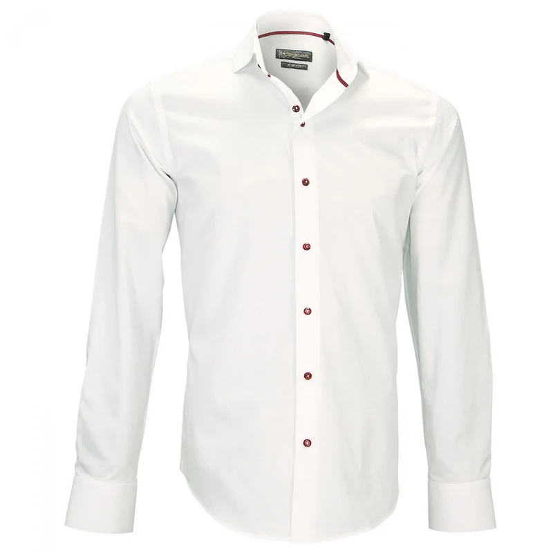 Chemise homme tissu jacquard coupe cintrée FIORI2 Emporio balzani