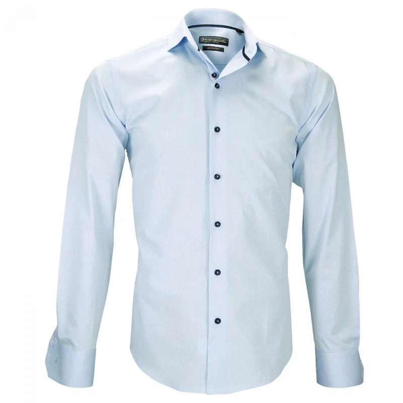 Chemise homme tissu jacquard coupe cintrée FIORI2 Emporio balzani