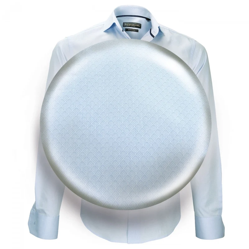 Chemise homme tissu jacquard coupe cintrée FIORI2 Emporio balzani