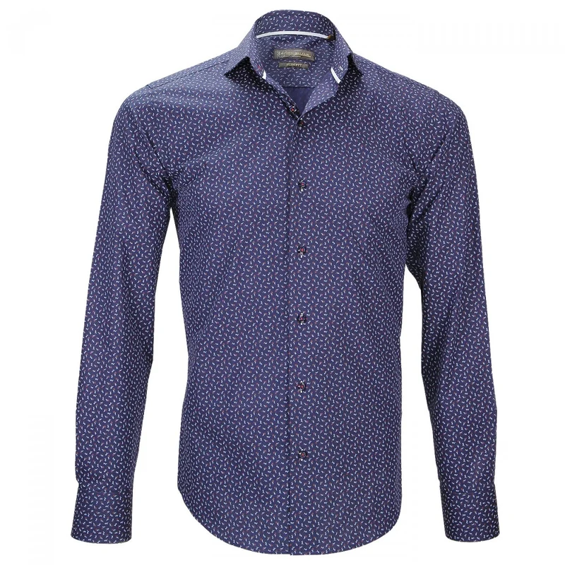 Chemise homme imprimée coupe cintrée FIORI Emporio balzani