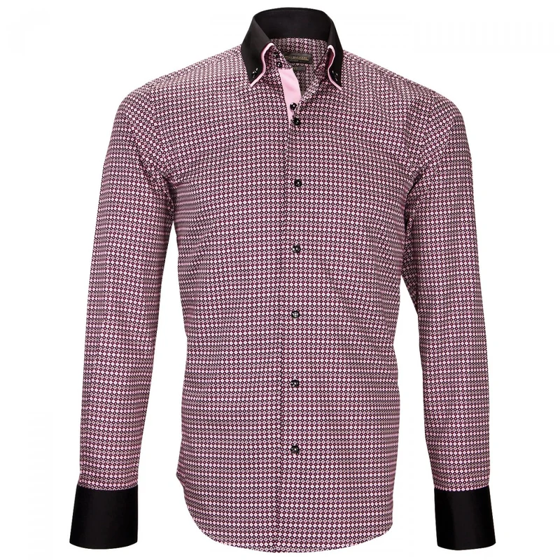 Chemise homme double col coupe cintrée DOPPIO Emporio balzani