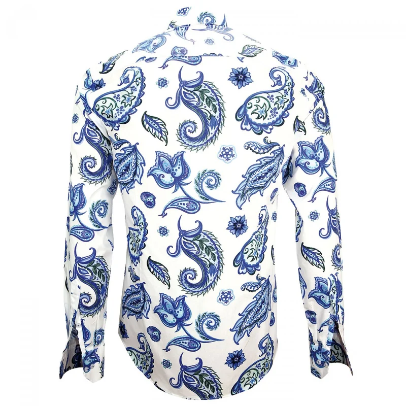 Chemise homme imprimée coupe cintrée PAYSLEY Andrew Mac Allister
