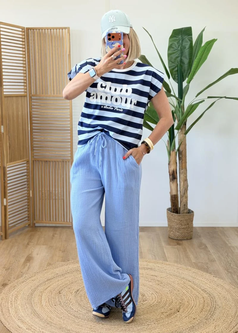 Tee shirt club amour marine