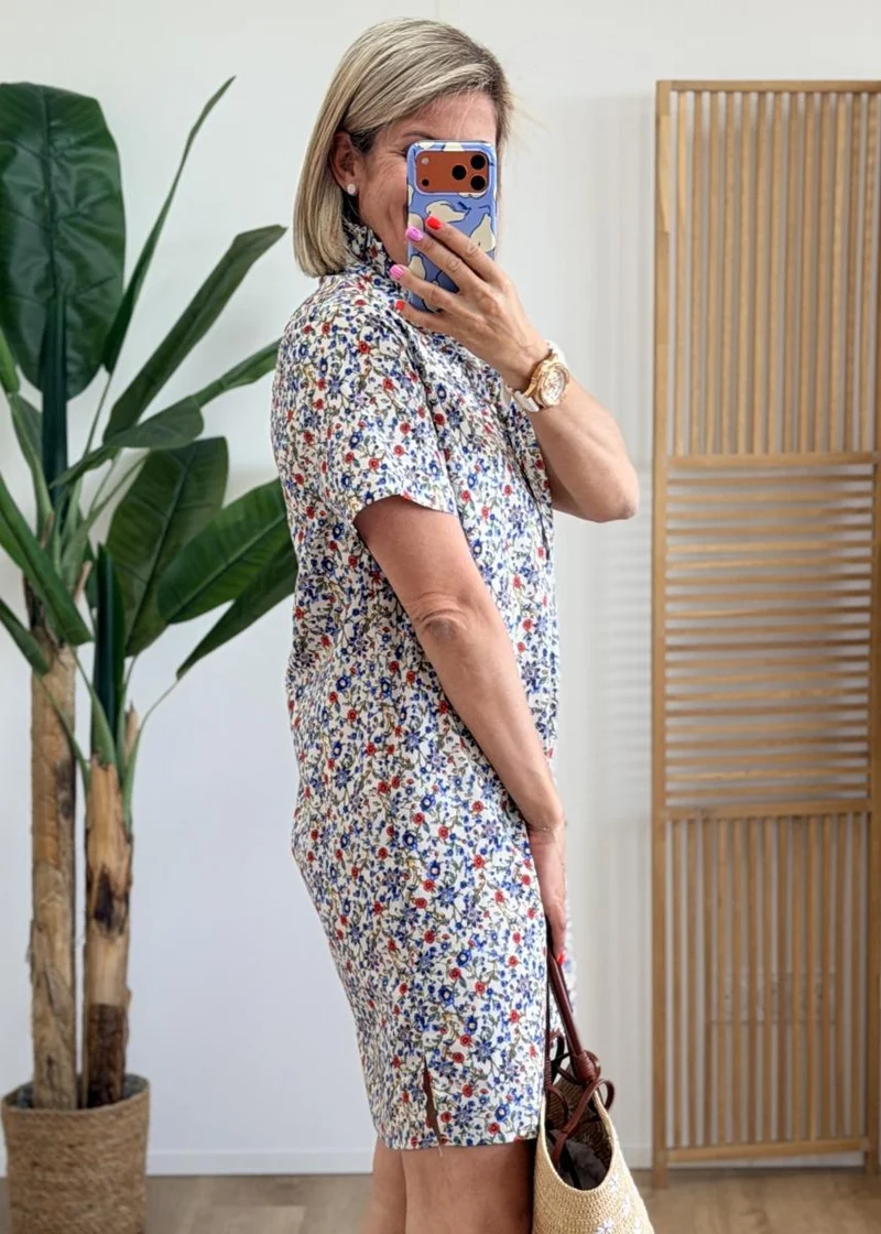 Robe Lison bleue