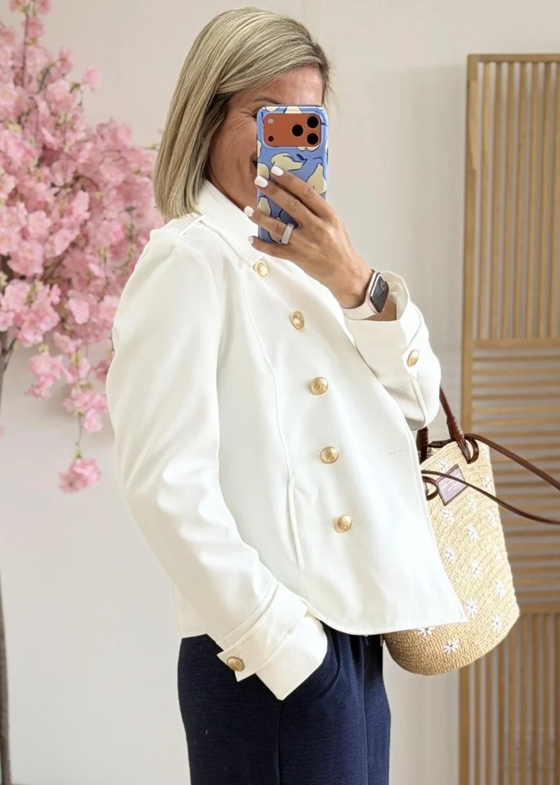 Veste Georgia blanche
