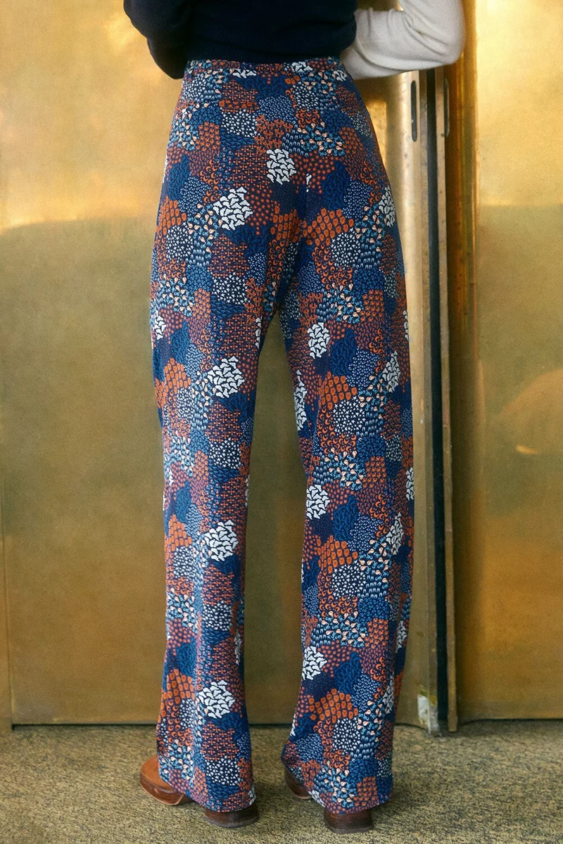 Pantalon Olympe en soie Zodiac