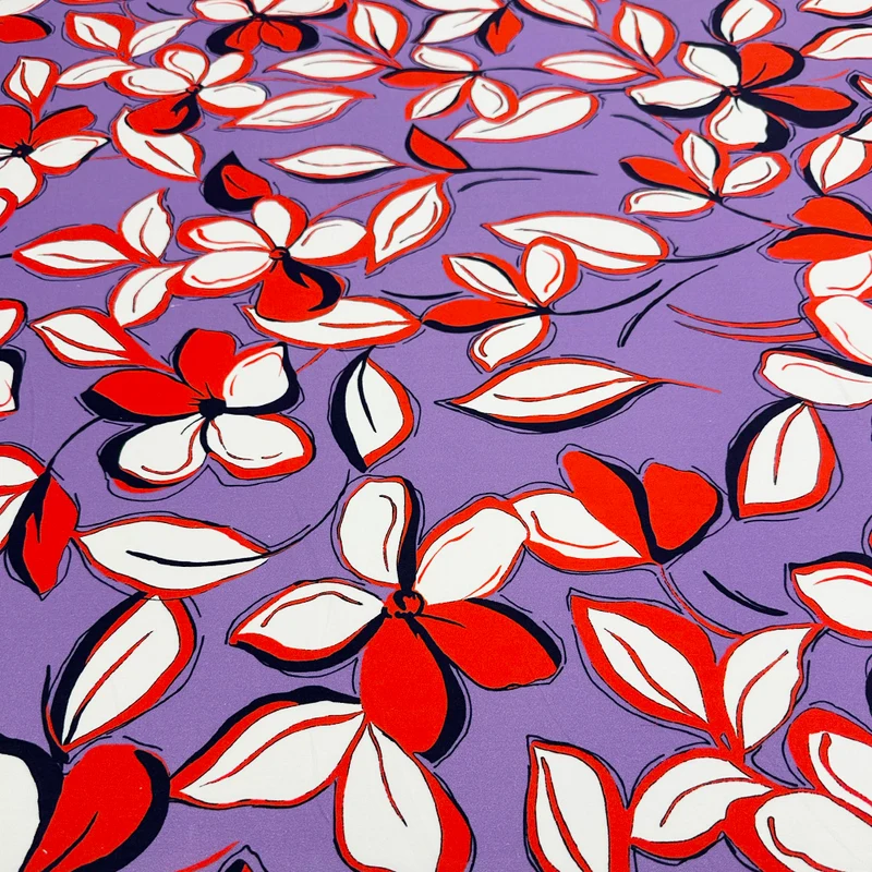 Tissu Satin Coton Stretch - Lilivio