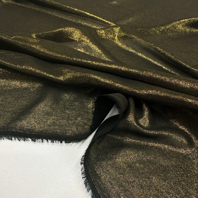 Tissu Mousseline - Enduit Métallisé, Frazerio