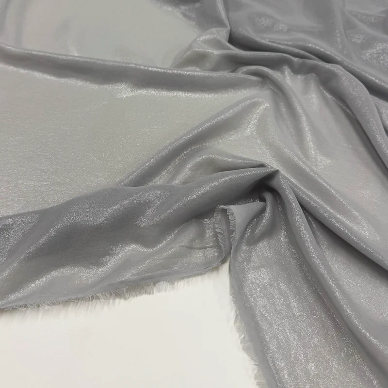 Tissu Mousseline - Enduit Métallisé, Frazerio