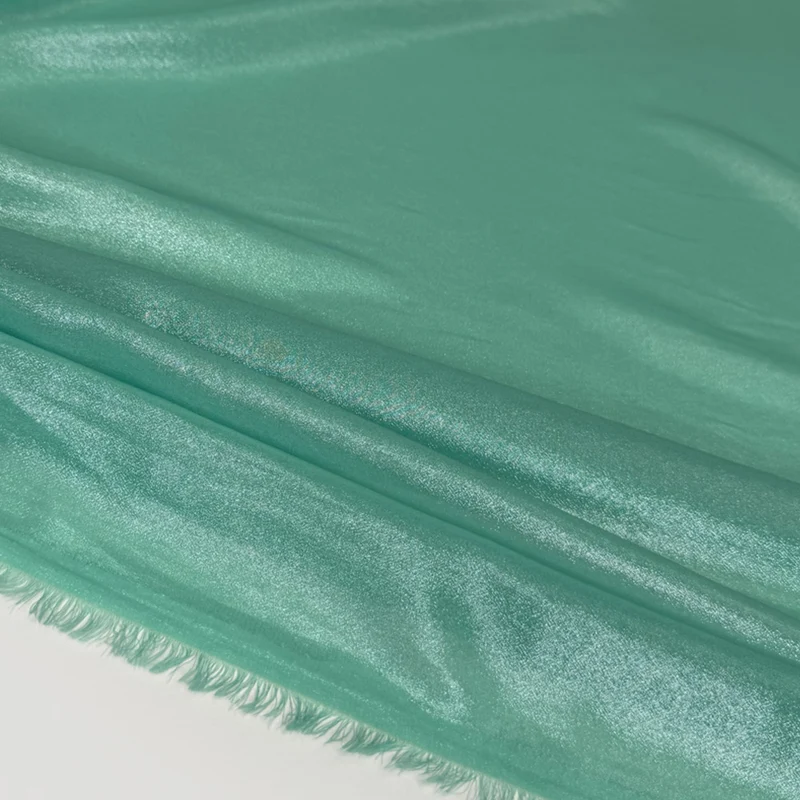 Tissu Mousseline - Enduit Métallisé, Frazerio