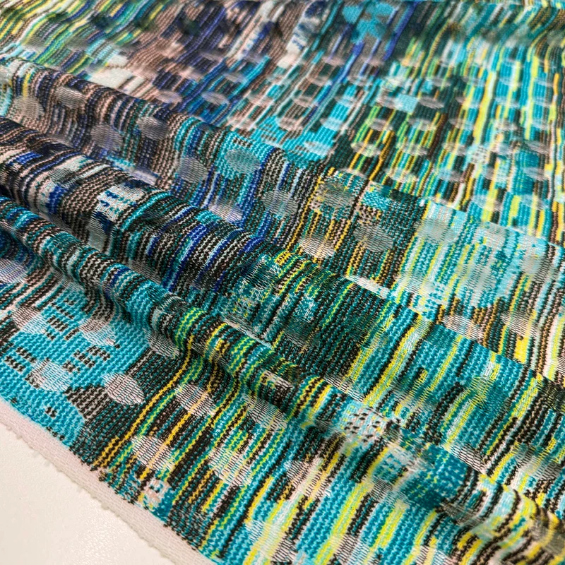 Tissu Maille Ajourée - Laguna