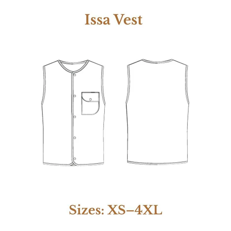PATRON DE COUTURE PDF | Gilet Issa | Maéli Paris | FRANÇAIS SEULEMENT