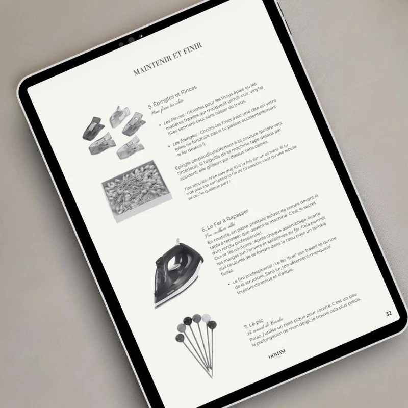 GUIDE DE COUTURE PDF | Tout sur la couture | Domani Patterns | VERSION FRANÇAISE
