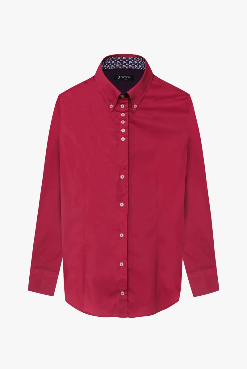Silvia Iconic Poplin Stretch Women’s Shirt Pink