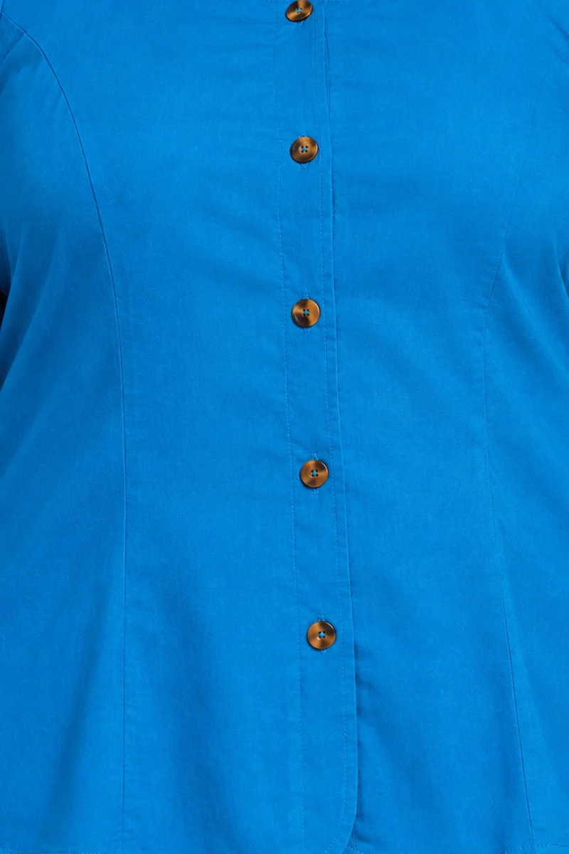 Mavren|Cotton Square Neck Top