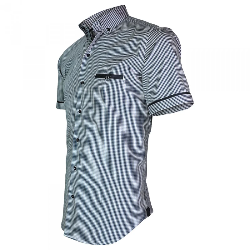 Chemisette homme vichy coupe cintrée PIASTRELLA Emporio balzani