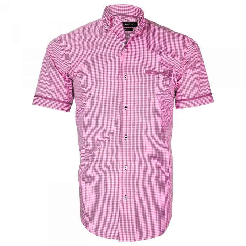 Chemisette homme vichy coupe cintrée PIASTRELLA Emporio balzani