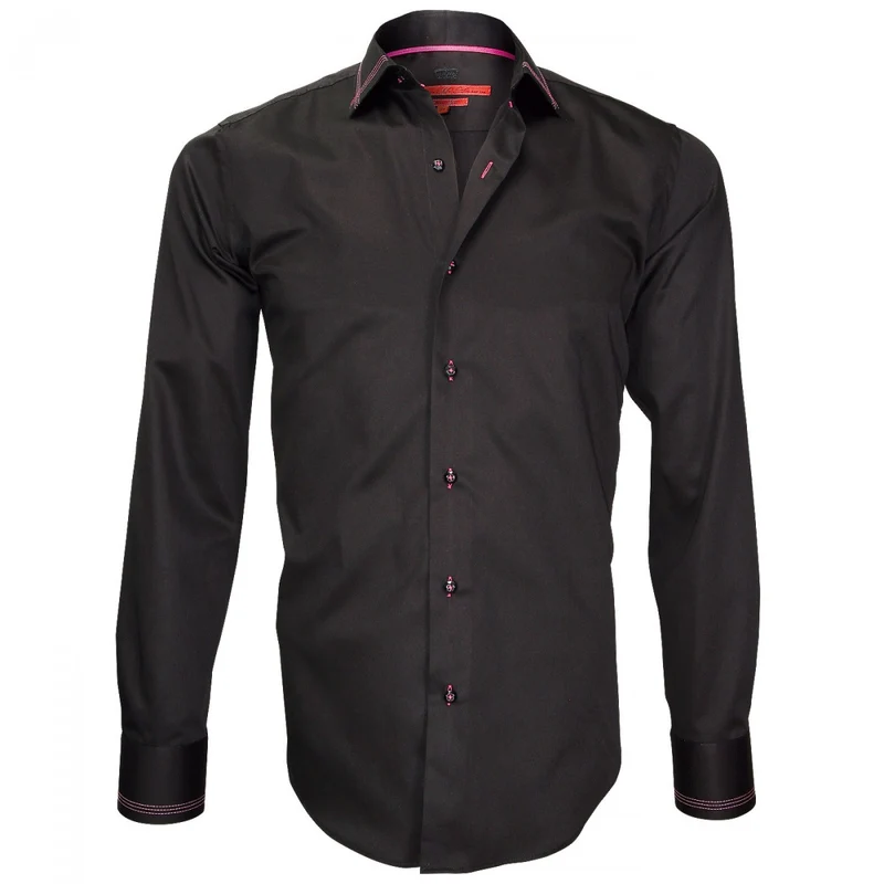 Chemise homme brodée coupe cintrée TOWER BRIDGE Andrew Mac Allister