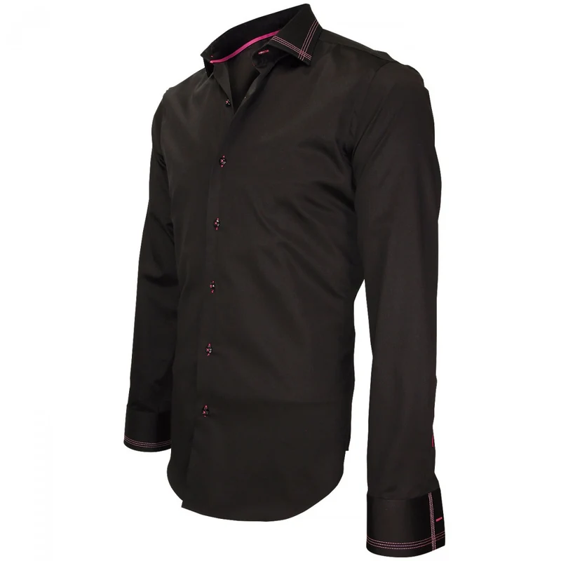 Chemise homme brodée coupe cintrée TOWER BRIDGE Andrew Mac Allister