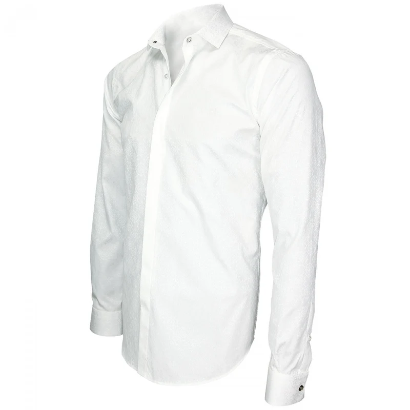 Chemise homme tissu armuré coupe cintrée WEMBLEY Andrew Mac Allister