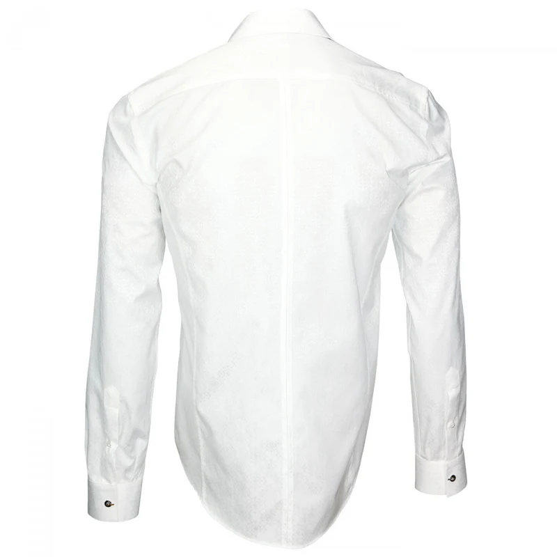 Chemise homme tissu armuré coupe cintrée WEMBLEY Andrew Mac Allister