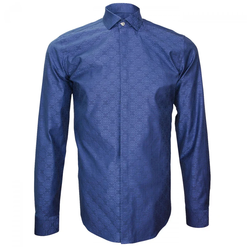 Chemise homme tissu armuré coupe cintrée WEMBLEY Andrew Mac Allister
