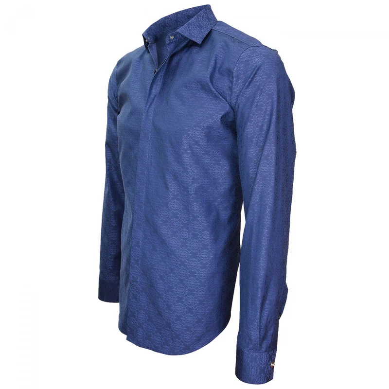 Chemise homme tissu armuré coupe cintrée WEMBLEY Andrew Mac Allister