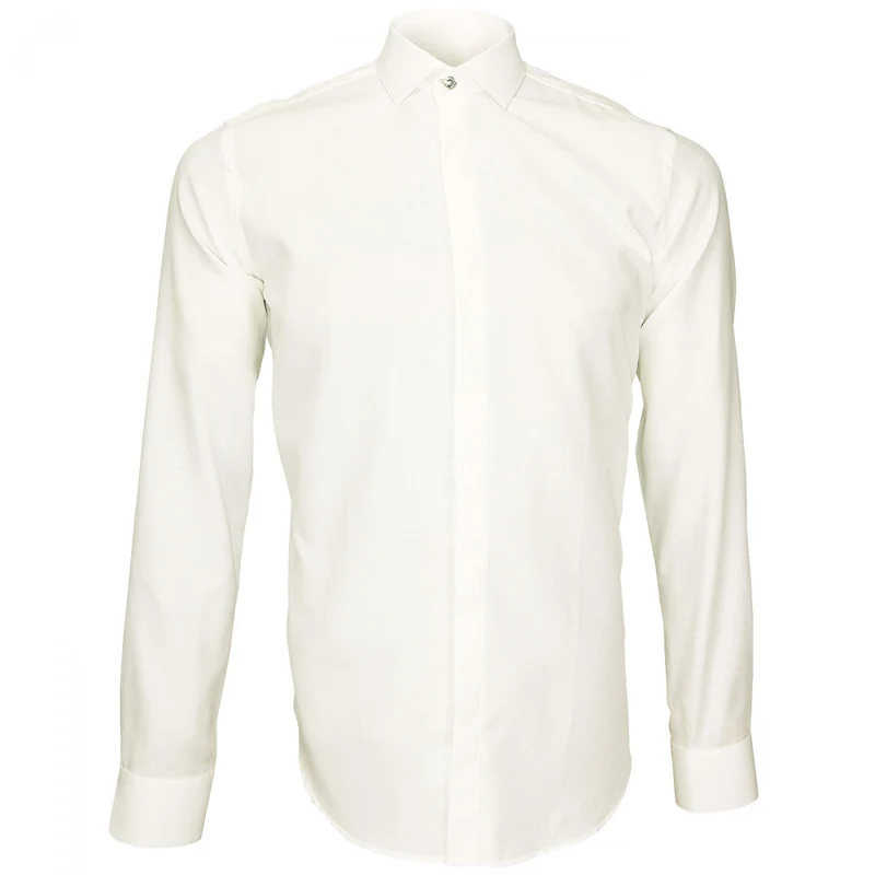 Chemise homme tissu armuré coupe cintrée WEMBLEY Andrew Mac Allister