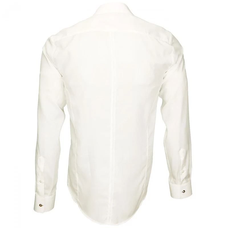 Chemise homme tissu armuré coupe cintrée WEMBLEY Andrew Mac Allister