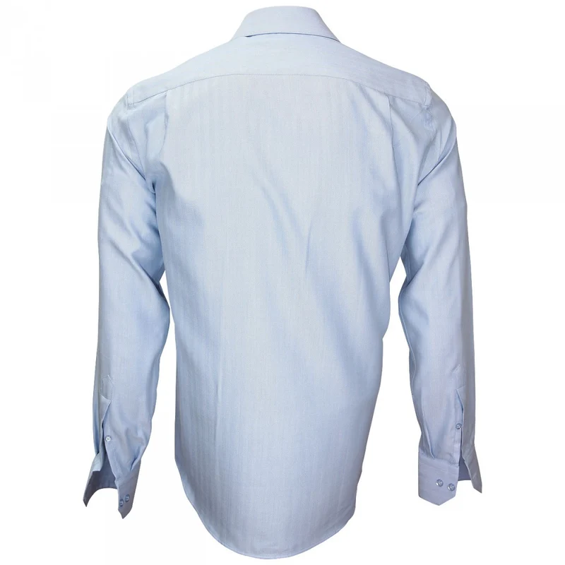 Chemise homme tissu armuré coupe droite SAINT JAMES Andrew Mac Allister