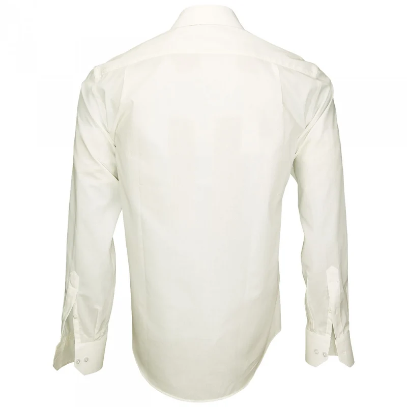 Chemise homme tissu armuré coupe droite SAINT JAMES Andrew Mac Allister