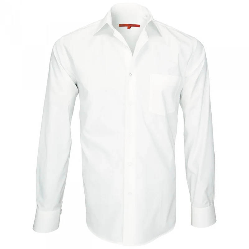 Chemise homme tissu armuré coupe droite SAINT JAMES Andrew Mac Allister