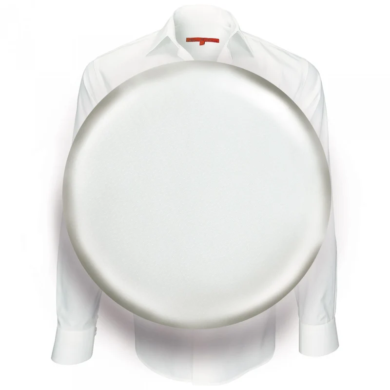 Chemise homme tissu armuré coupe droite SAINT JAMES Andrew Mac Allister