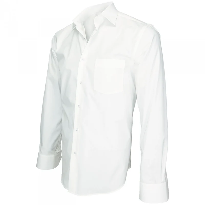 Chemise homme tissu armuré coupe droite SAINT JAMES Andrew Mac Allister