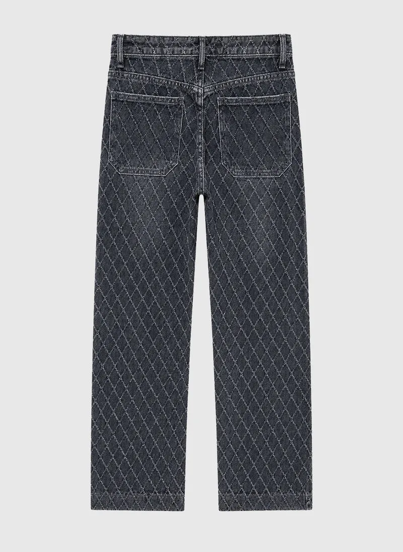 PANTALON PICROISE gris foncé