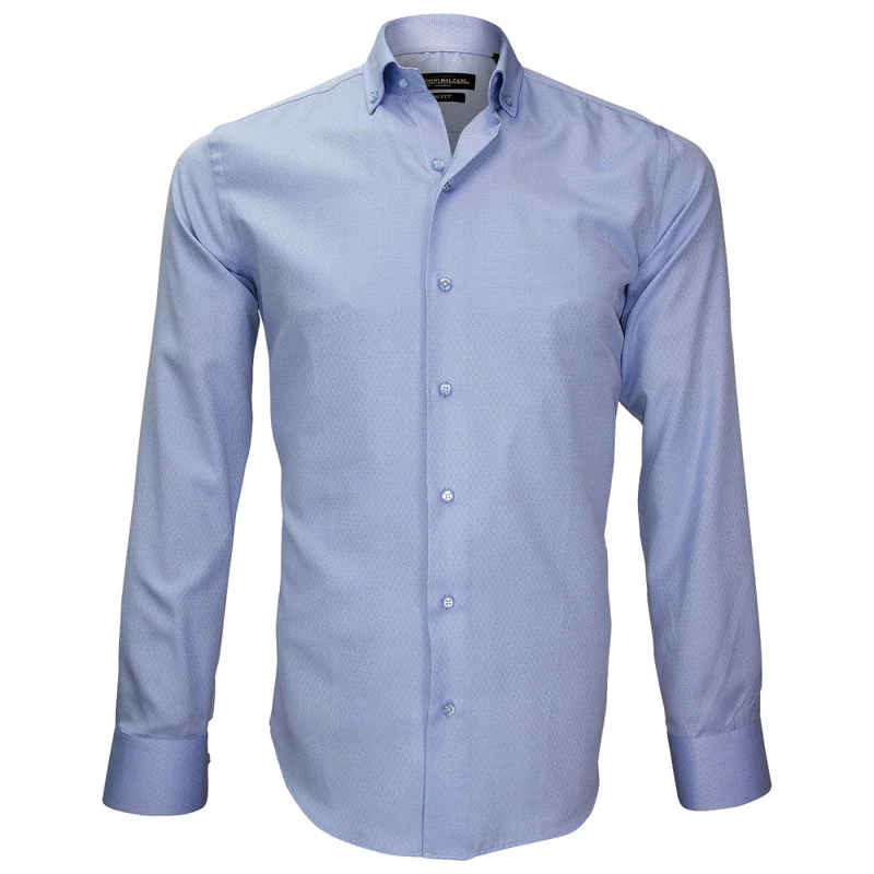 Chemise homme popeline armurée coupe cintrée ZINO Emporio balzani
