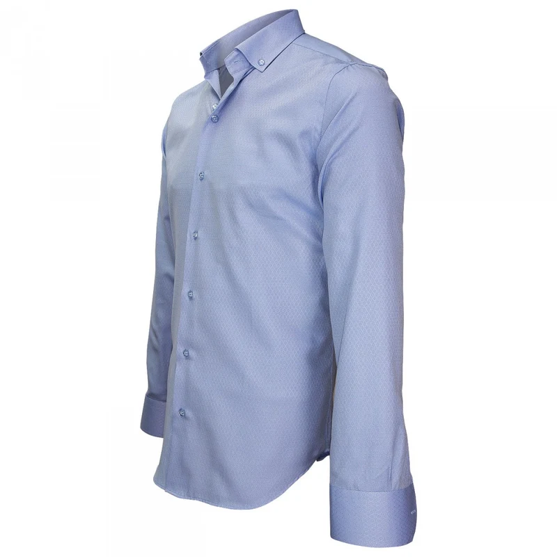 Chemise homme popeline armurée coupe cintrée ZINO Emporio balzani