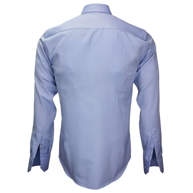 Chemise homme popeline armurée coupe cintrée ZINO Emporio balzani