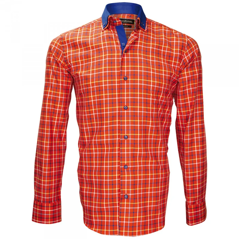 Chemise homme à coudières coupe cintrée COLLOSEO Emporio balzani