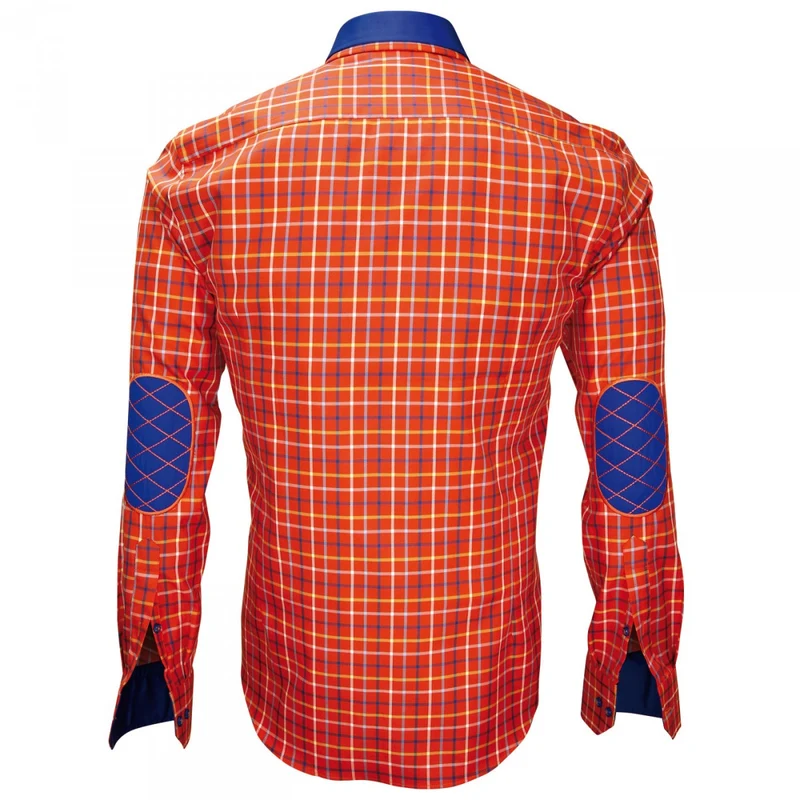 Chemise homme à coudières coupe cintrée COLLOSEO Emporio balzani
