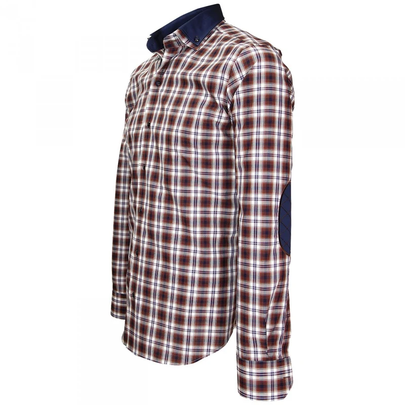 Chemise homme à coudières coupe cintrée COLLOSEO Emporio balzani