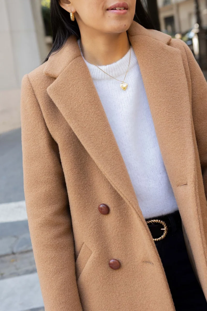 Manteau Jeanne - camel