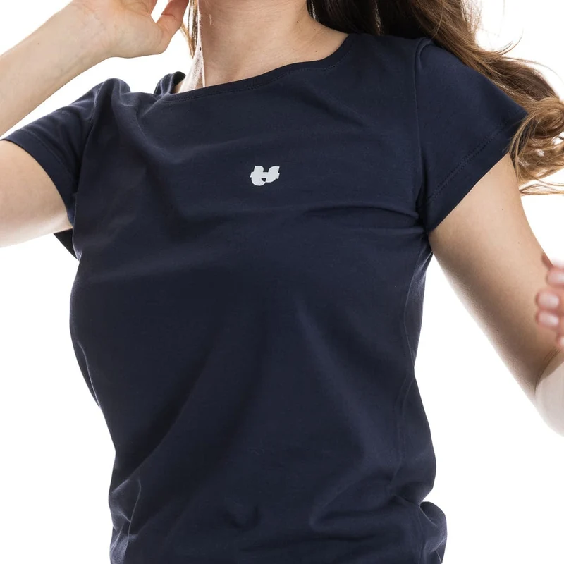 T-shirt Femme Bleu Marine - Cœur