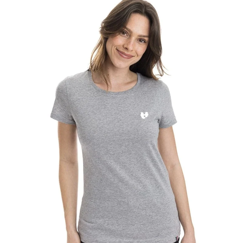 T-shirt Femme Gris - Cœur