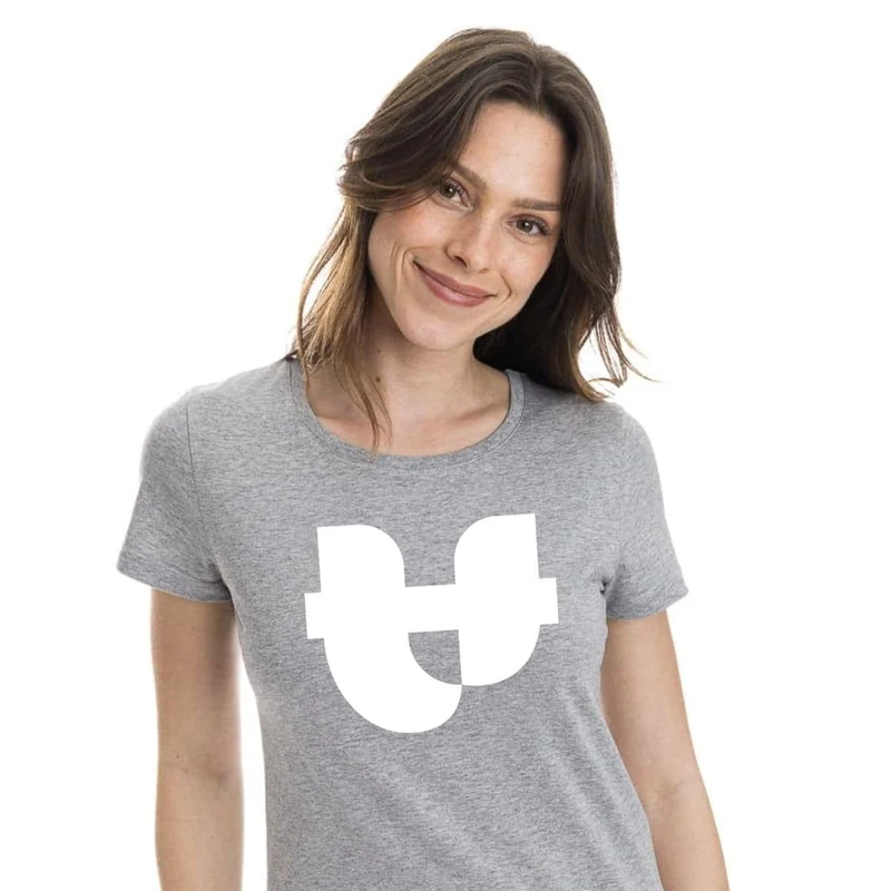 T-shirt Femme Gris - La Griffe