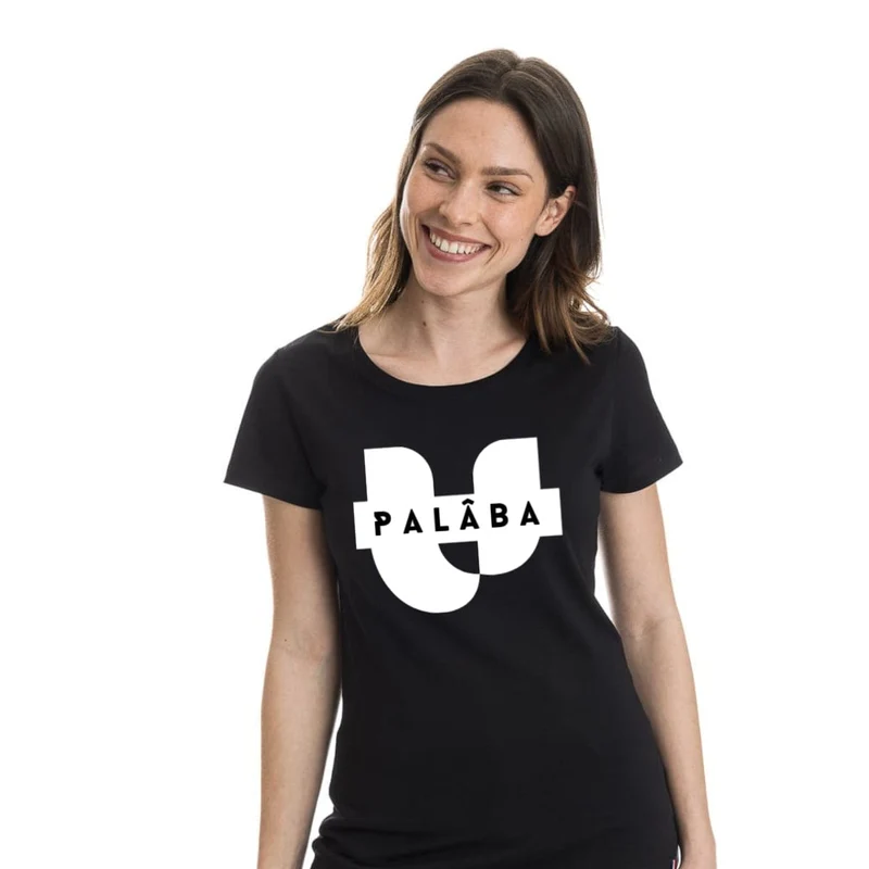 T-shirt Femme Noir - La Signature